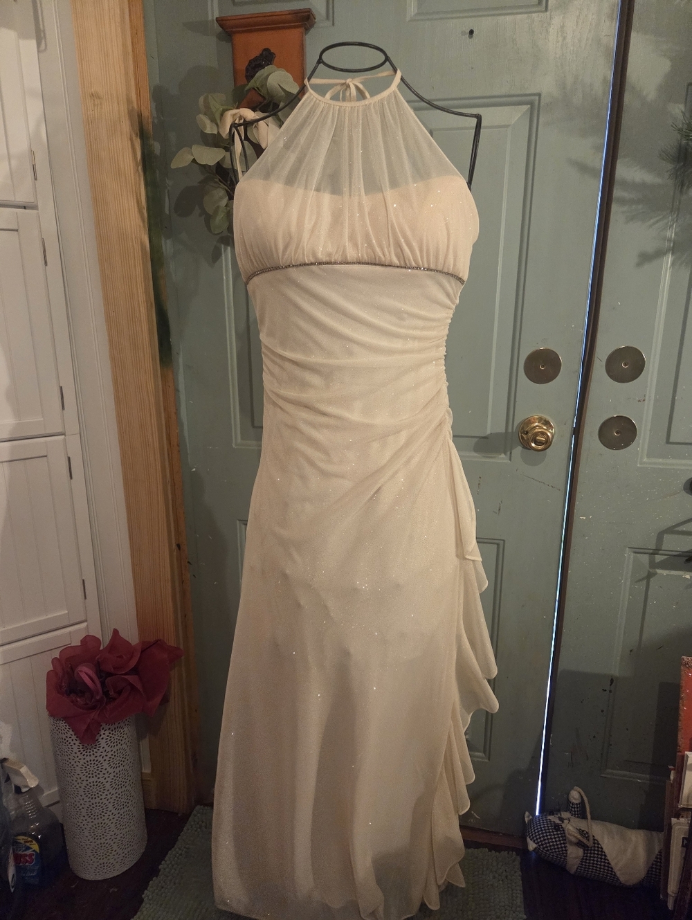 Chiffon Off-white Formal